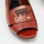Marni Pre-owned Leather sandals Brown Dames - Thumbnail 7