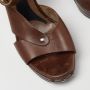 Marni Pre-owned Leather sandals Brown Dames - Thumbnail 7