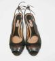 Marni Pre-owned Leather sandals Green Dames - Thumbnail 2