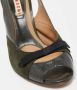 Marni Pre-owned Leather sandals Green Dames - Thumbnail 6