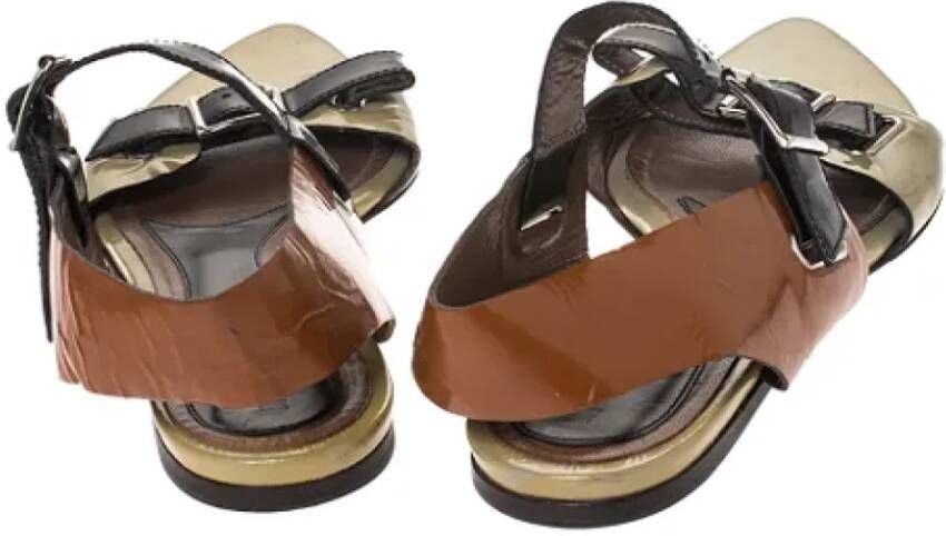 Marni Pre-owned Leather sandals Multicolor Dames