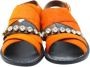 Marni Pre-owned Leather sandals Orange Dames - Thumbnail 3