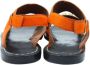 Marni Pre-owned Leather sandals Orange Dames - Thumbnail 4