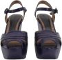 Marni Pre-owned Leather sandals Purple Dames - Thumbnail 2