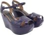 Marni Pre-owned Leather sandals Purple Dames - Thumbnail 6