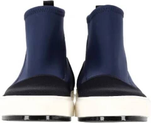 Marni Pre-owned Mesh sneakers Blue Dames