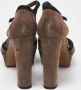 Marni Pre-owned Nylon sandals Brown Dames - Thumbnail 5