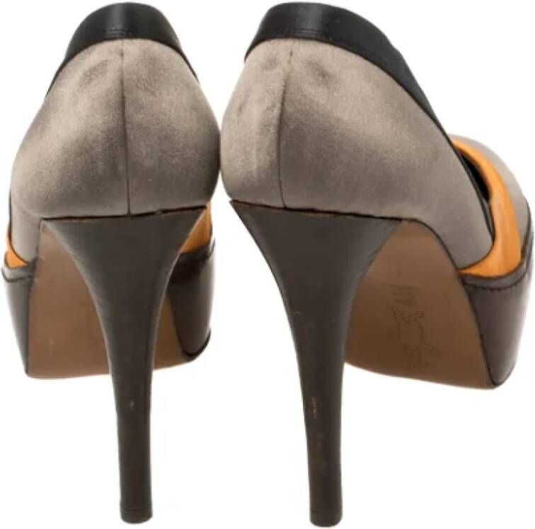 Marni Pre-owned Satin heels Multicolor Dames
