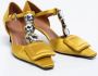Marni Pre-owned Satin heels Yellow Dames - Thumbnail 4