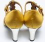 Marni Pre-owned Satin heels Yellow Dames - Thumbnail 5
