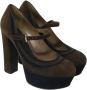 Marni Pre-owned Suede heels Brown Dames - Thumbnail 3