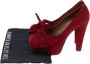 Marni Pre-owned Suede heels Red Dames - Thumbnail 7