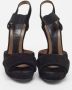 Marni Pre-owned Suede sandals Black Dames - Thumbnail 3