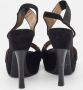 Marni Pre-owned Suede sandals Black Dames - Thumbnail 5