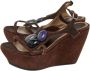 Marni Pre-owned Suede sandals Brown Dames - Thumbnail 3