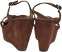 Marni Pre-owned Suede sandals Brown Dames - Thumbnail 4