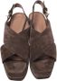 Marni Pre-owned Suede sandals Brown Dames - Thumbnail 2