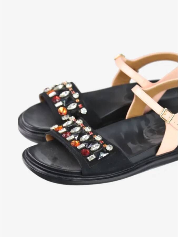 Marni Pre-owned Suede sandals Multicolor Dames