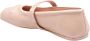 Marni Gestanste Boog Leren Mary Jane Schoenen Pink Dames - Thumbnail 2