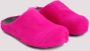 Marni Fussbett sabot van langharig kalfsleer Pink Dames - Thumbnail 10