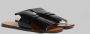 Marni Leren bambi sandaal Black Dames - Thumbnail 2