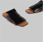 Marni Leren bambi sandaal Black Dames - Thumbnail 5