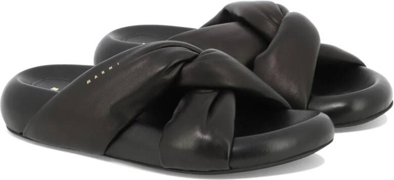 Marni Sandals Black Dames