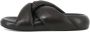 Marni Gedraaide Leren Bubble Sandalen Black Dames - Thumbnail 8