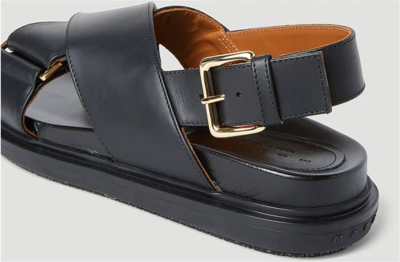 Marni Sandals Black Dames