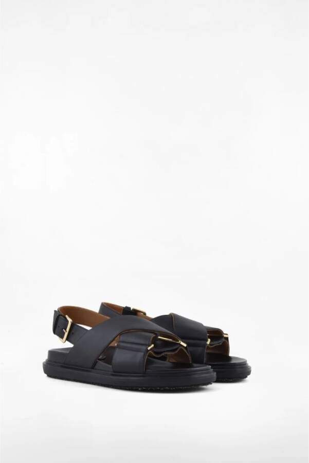 Marni Sandals Black Dames