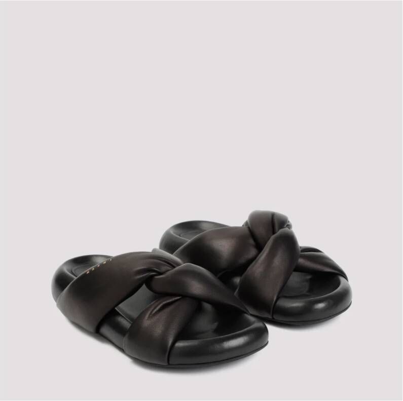 Marni Sandals Black Dames