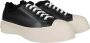 Marni Low-Top Sneakers Pablo Lace Up Shearling Sneakers Black in zwart - Thumbnail 4
