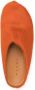 Marni Fussbett Sabot slippers met kalfshaar Oranje - Thumbnail 5