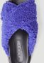 Marni Zomer Fussbett Sliders Blauw Dames - Thumbnail 5