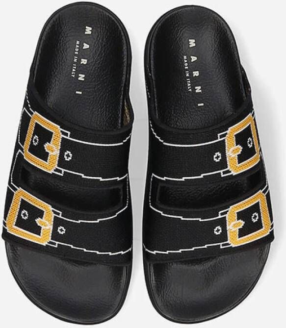 Marni Sliders Zwart Heren