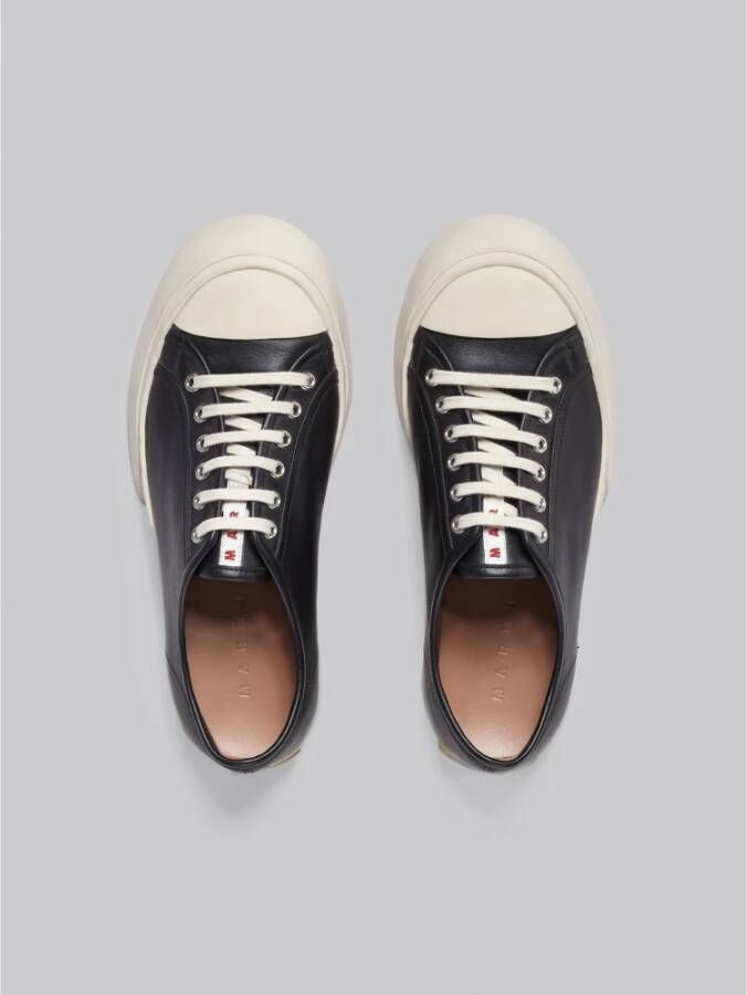 Marni Luxe Lage Top Veterschoenen Blue Dames