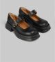 Marni Loafers & ballerina schoenen High Sole Maryjane in zwart - Thumbnail 12