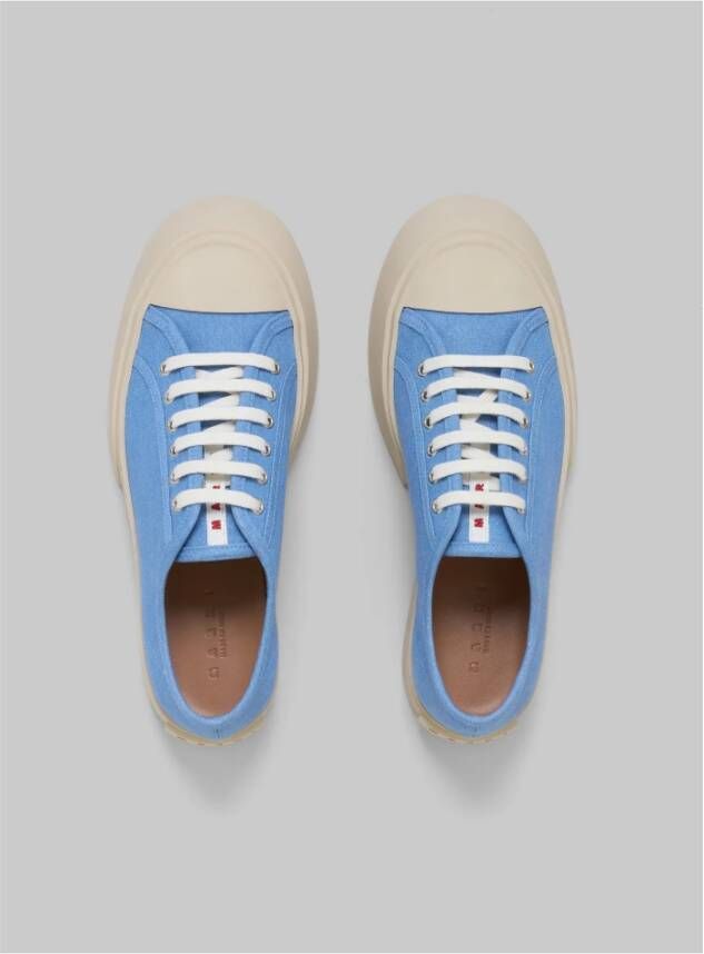 Marni Denim pablo lace-up sneaker Blue Heren