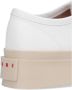 Marni Witte Sneakers Regular Fit Geschikt voor Alle Temperaturen 100% Leer White - Thumbnail 14