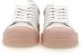 Marni Lilly White Light Pink Leren Bumper Sneakers Meerkleurig Dames - Thumbnail 11