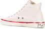 Marni Gedurfd Logo High-Top Sneakers White Heren - Thumbnail 2
