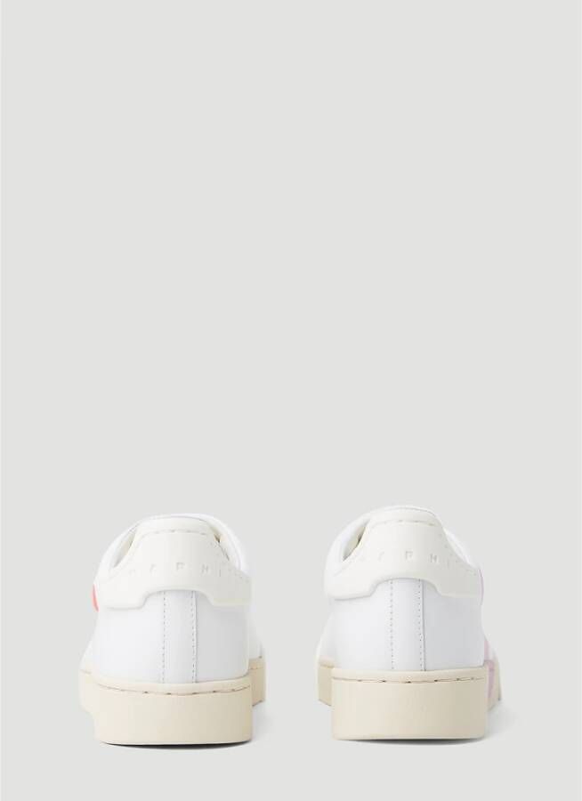 Marni Mismatched Leren Sneakers Wit Heren