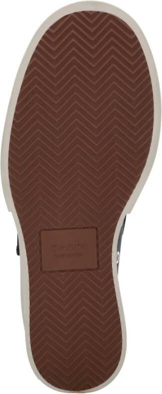 Marni Chunky Slip-On Touch Strap Sandalen Black Dames - Foto 14