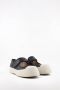 Marni Chunky Slip-On Touch Strap Sandalen Black Dames - Thumbnail 12