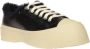 Marni Low-Top Sneakers Black Smooth Leather Sneakers in zwart - Thumbnail 5