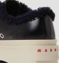 Marni Nappa Leather Pablo Lace Up Sneakers Zwart Dames - Thumbnail 3