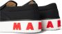 Marni Zwarte Logo Slip-on Sneakers Zwart Heren - Thumbnail 3