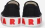 Marni Zwarte Logo Slip-on Sneakers Zwart Heren - Thumbnail 11