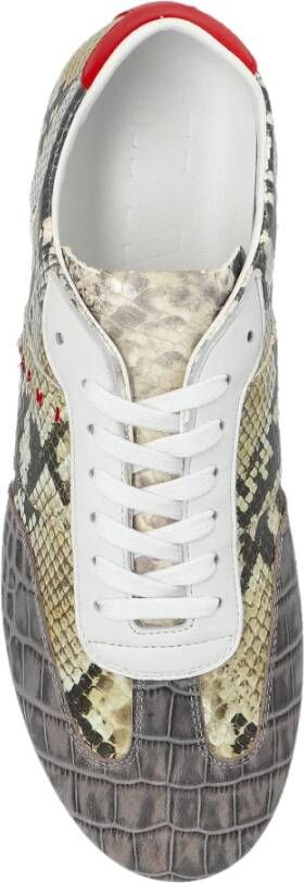 Marni Sportschoenen met slangenmotief