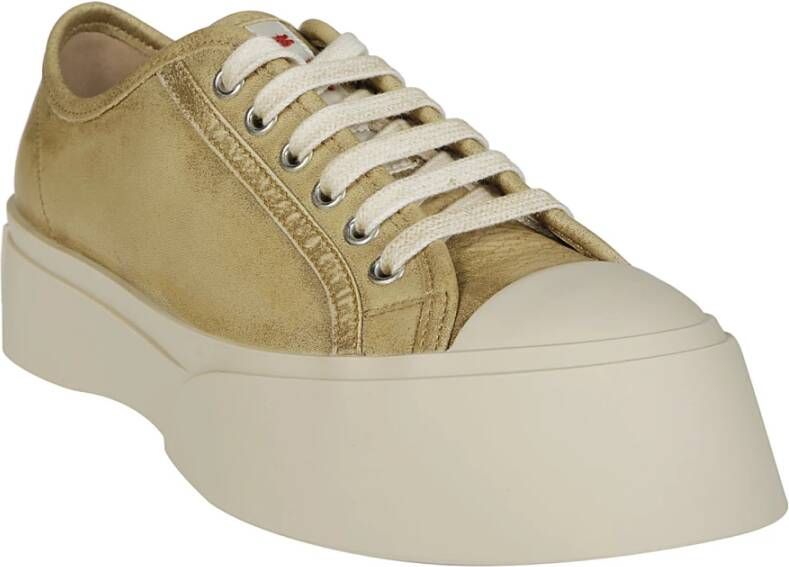 Marni Stijlvolle Sneakers voor Mannen Beige Dames